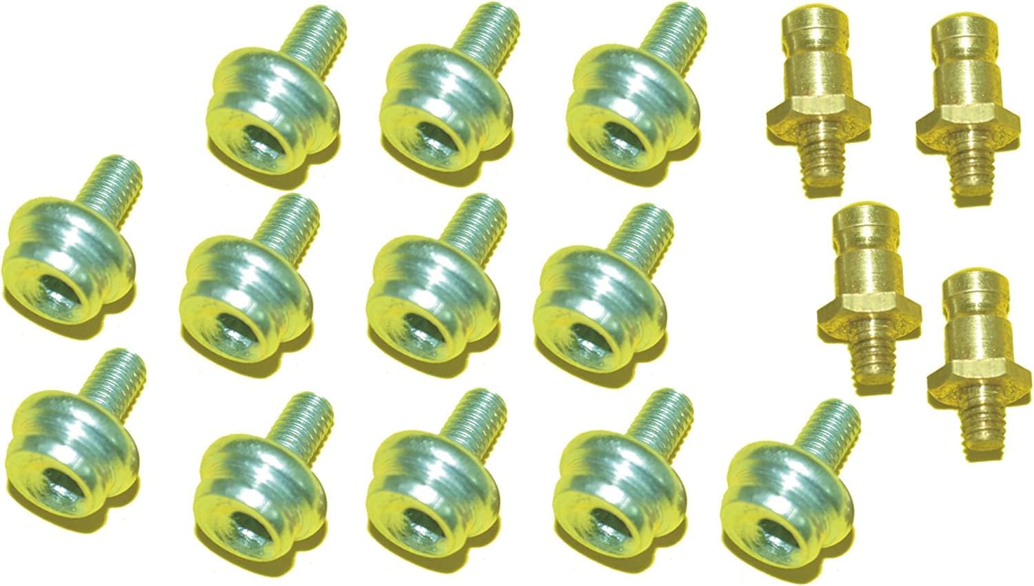 Maruti Gypsy Male Body Button 16PC Side Pannel and 4PC for Rear Door DALA Compatible for Maruti Gypsy Spare Parts | Maruti Gypsy Accessories