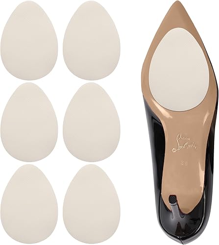 Ashoesert Protector de suela transparente, empuñaduras para zapatos en la parte inferior de los zapatos, almohadillas antideslizantes para zapatos,