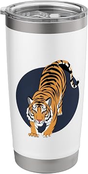 Leopard animal motif, childrens zoo, animals, leopard Stainless Steel Insulated Tumbler