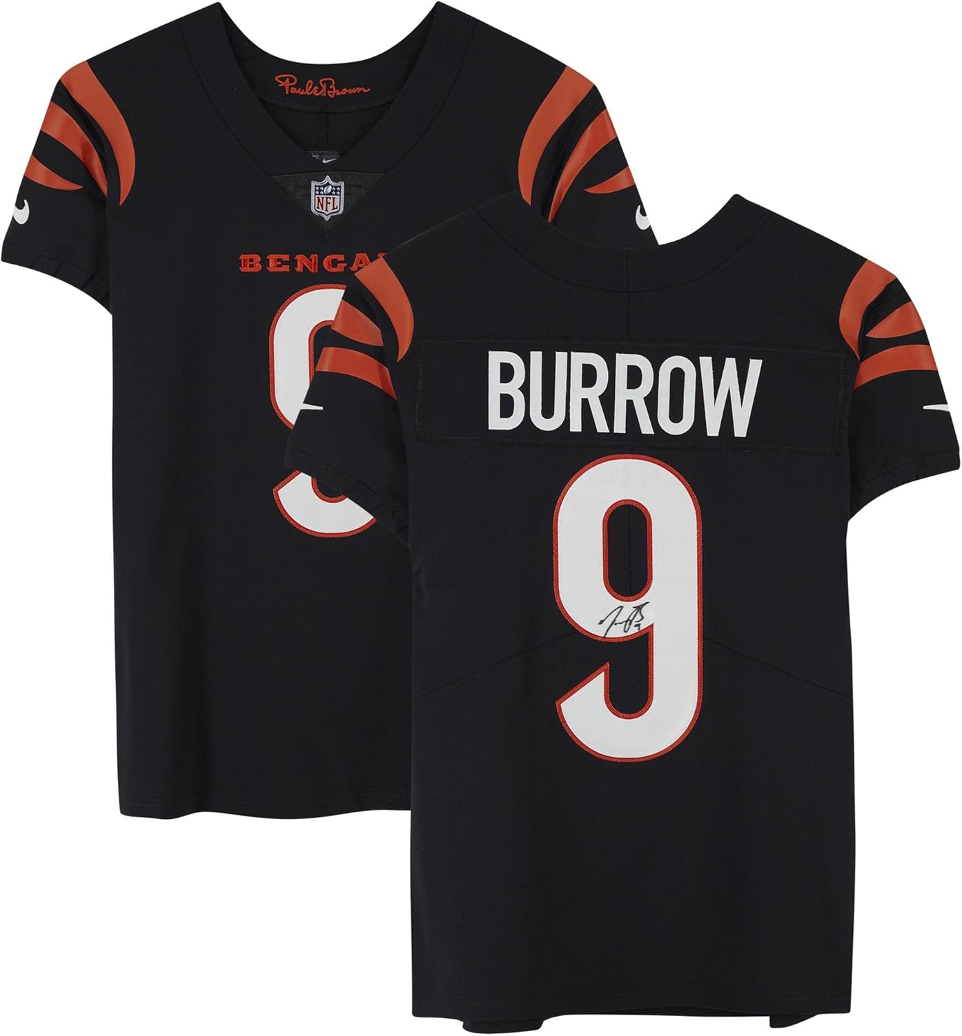 Joe Burrow Cincinnati Bengals Autographed Nike Elite Jersey - Autographed NFL Jerseys