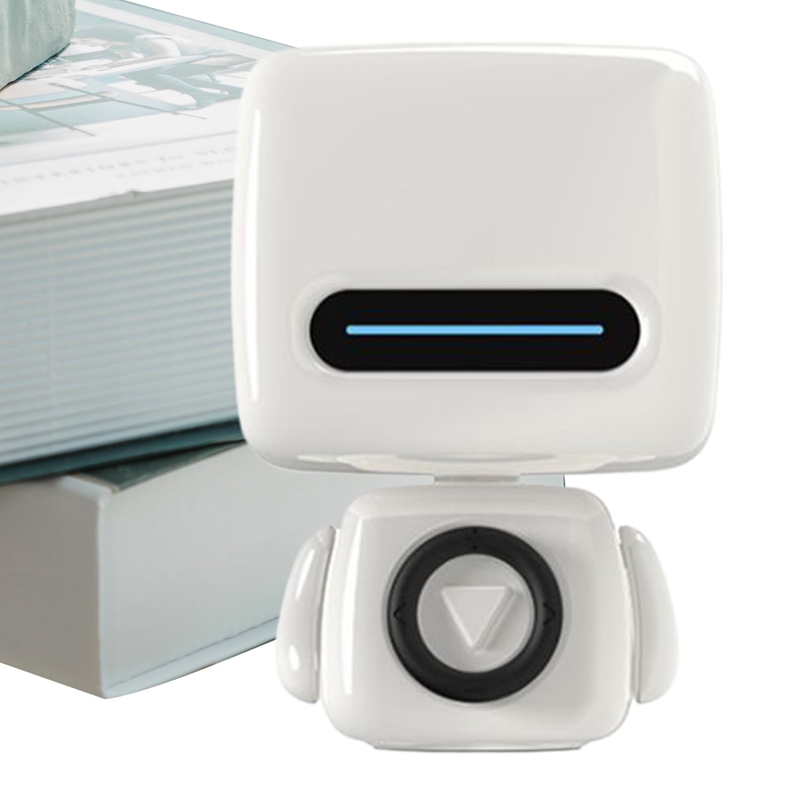 Son stéréo de studio sans encombrement grâce au mini robot haut-parleur nomade - 8