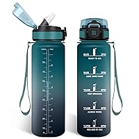 HoneyHolly Borraccia 1 Litro, Libre de BPA & A Prova di Perdita