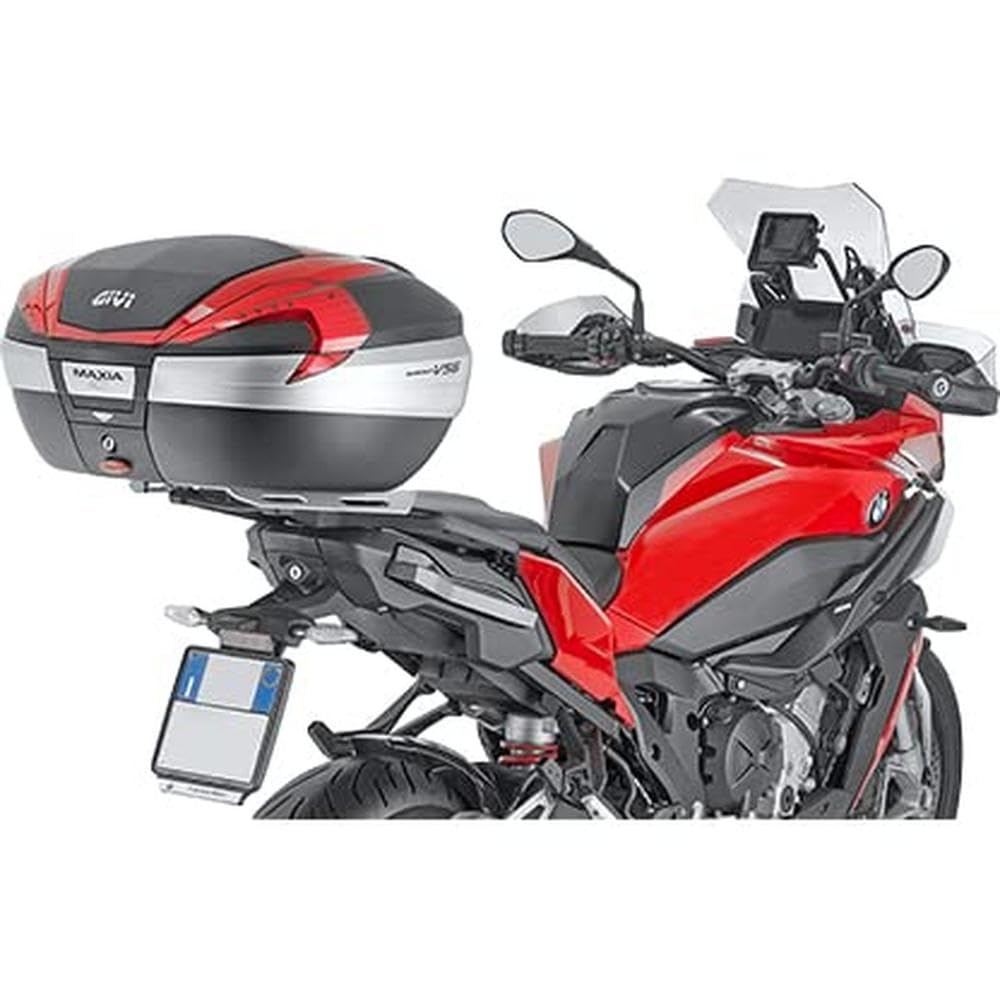 Givi V56NN Maxia 4 Monokey Bauletto in effetto carbonio con riflettori rossi