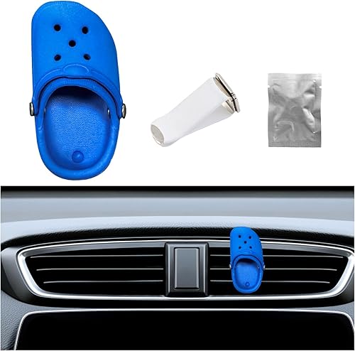 Sylvil Linda ventilación de aromaterapia en forma de zapato, difusor creativo de clip de perfume, ambientadores de automóvil con clip de