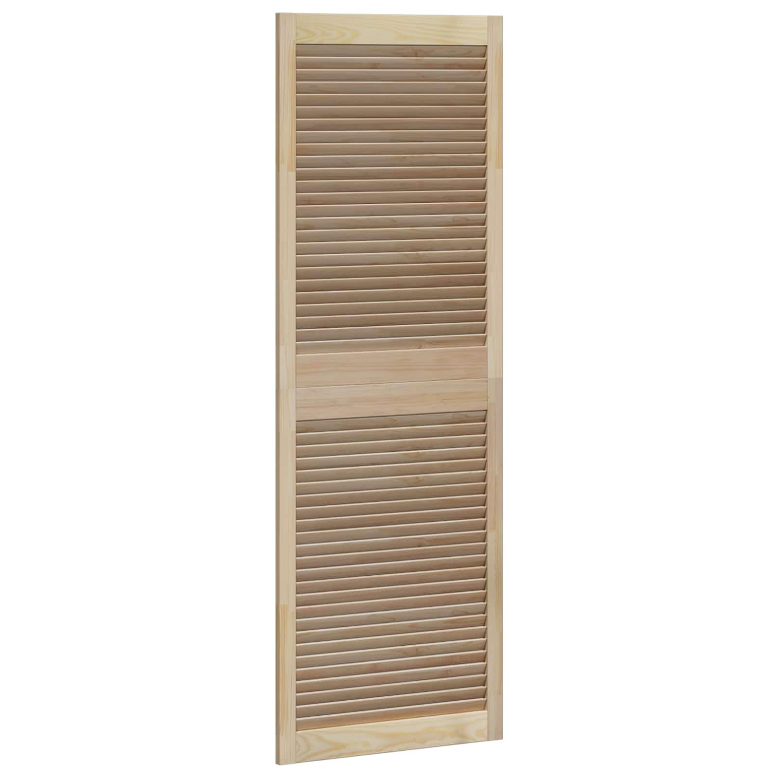 Genérico Puerta de Armario con Puerta 4 pcs Natural 140.5 x 2 x 59.5 cm,Bricolaje,Accesorios de Bricolaje,Ferretería para armarios,Puertas de armarios-3394502