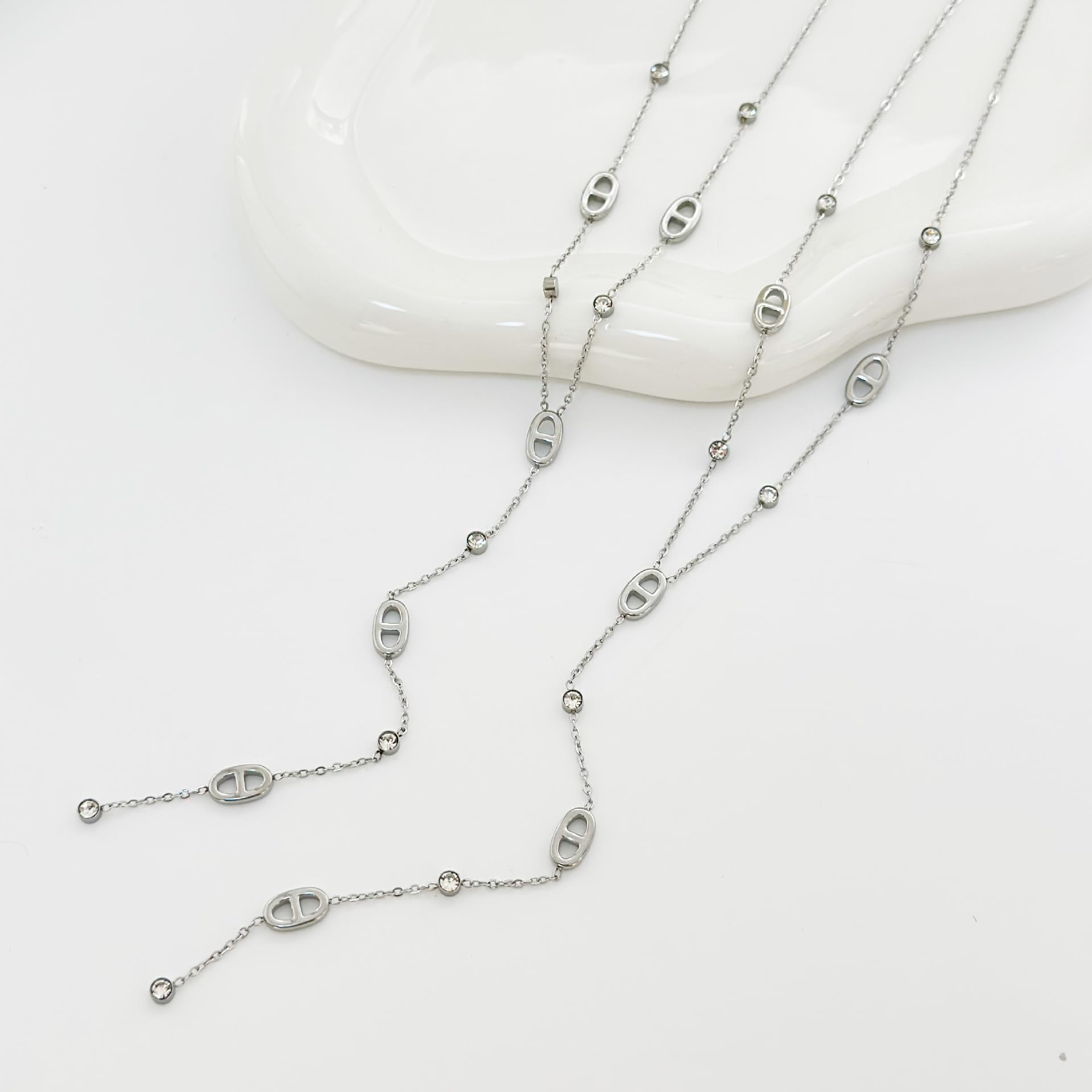 Lyana | Collier Y En Acier Inoxydable