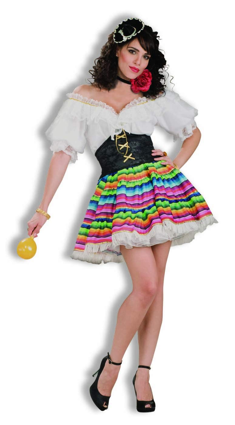 Amazon.com: Sexy Senorita Women's Costume Fiesta Mexican Spanish Cinco De  Mayo Hot Tamale : Clothing, Shoes & Jewelry