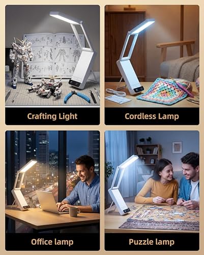Miniatura 6 de EZVALO Lámpara para oficina hogar y lámpara con pilas 6000mah