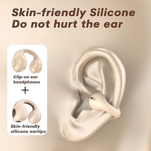 Miniatura 3 de Auriculares de oreja abierta con clip Bluetooth inalámbricos Bluetooth Air Bone Conduction Headset Head Set con micrófono Auriculares de conducción