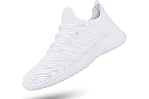 Feethit Men's White Sneakers: Comfort and Style, Effortlessly