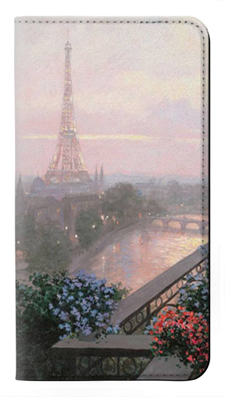 Etui Samsung Galaxy A36 housse flip cuir motif Paris Eiffel - 5