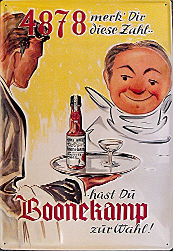 Preisvergleich Produktbild Boonekamp Blechschild, 35 x 50 cm