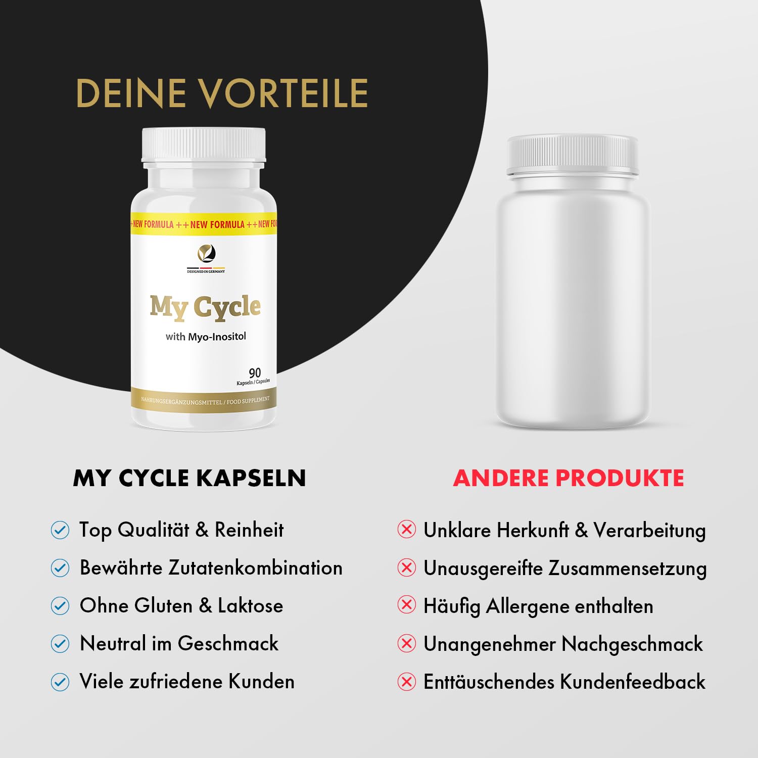 My Cycle Kapseln | Für deine körperliche Balance | 90 Kapseln