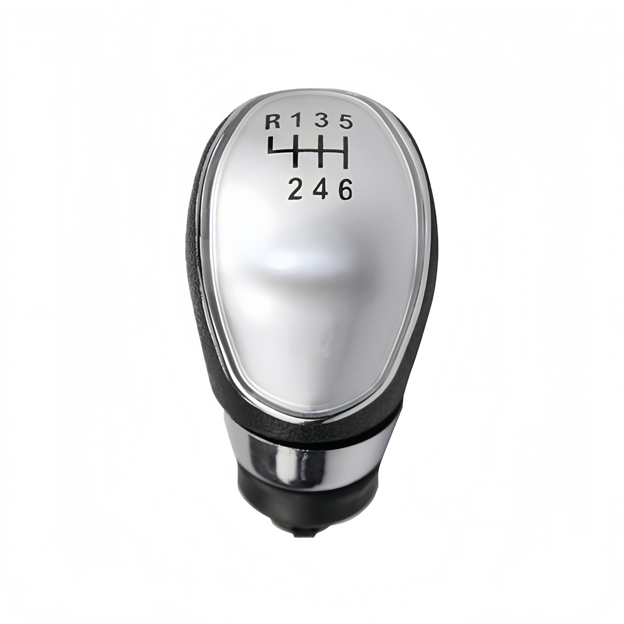 Jeocoai 6-1Pc Car Gear Knob 5/6 For Speed For Ford For Focus Gear Shift Handball Head Manual Transmission For Wave Stick Club Lever(6-1Pc)