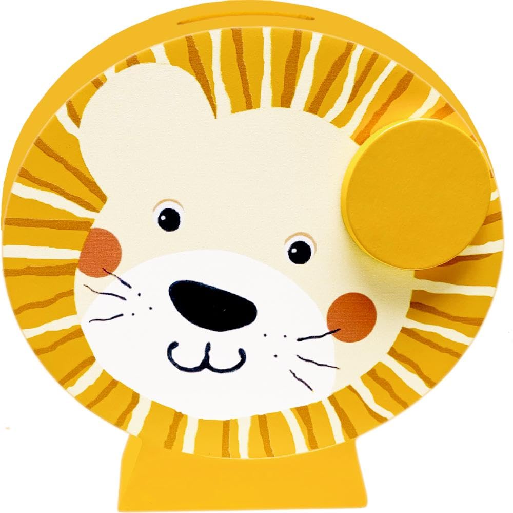 Tirelire tête de lion wunscherfüller boîte de rangement monnaie