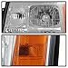ACANII - For 2003-2006 Cadillac Escalade (HID Model) Headlights Headlamps Factory Style Lights Driver + Passenger Side