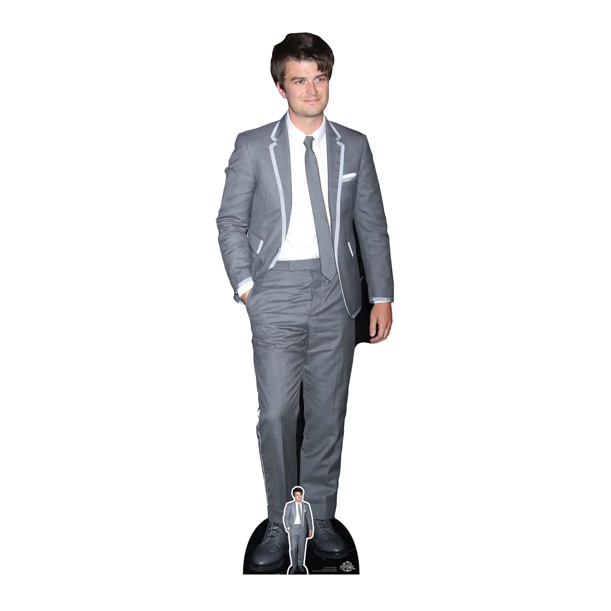 Star Cutouts CS1014 Joe Keery Lifesize Cardboard Cutout with Mini – TV & Film Fan Party Decoration, Celebrity Display & Gift