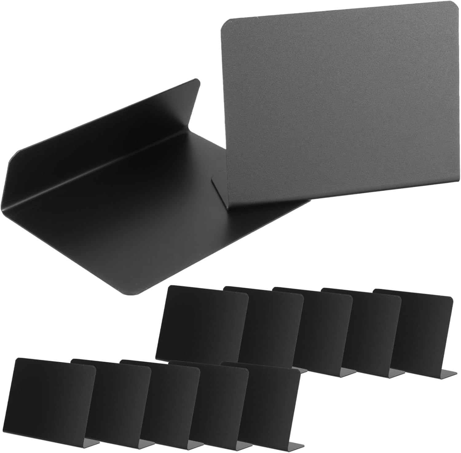 10sets Small Blackboard Sign Chalkboard Tabletop Sign for Fiesta Food Menu Table Numbers 12pcs*10