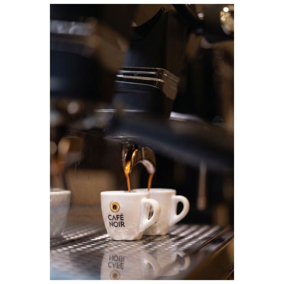 Café Noir - Super Bar - Caffè in Grani Artigianale Italiano 2 Kg, Espresso Cremoso e Aromatico