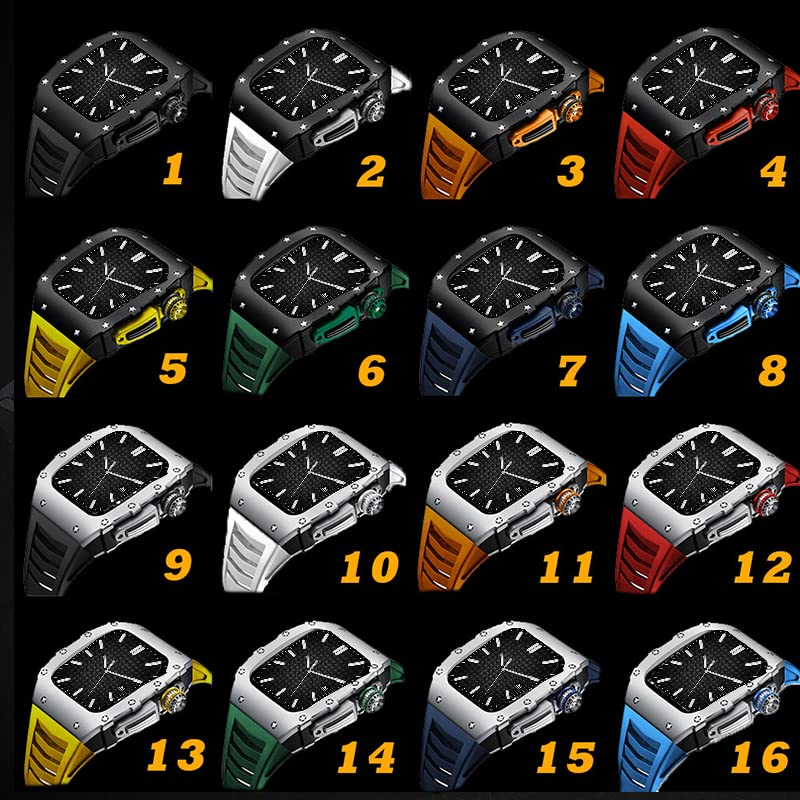 Kit bricolage iWatch 44mm acier inoxydable et boîtier titane - 7