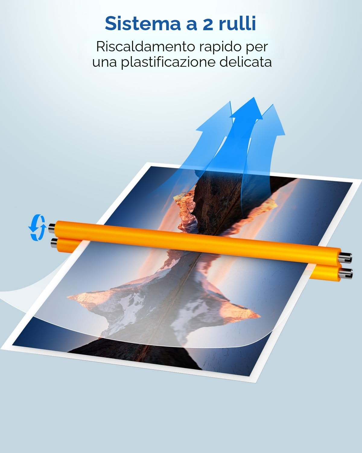 Plastificatrice A4 Laminatrice a Caldo e a Freddo -Plastificatrici 4 in 1 con 30 Fogli di Laminazione per A4/A5/A6 Riscaldamento Rapido, Set di Laminazione a Caldo e a Freddo con Taglierina per Carta