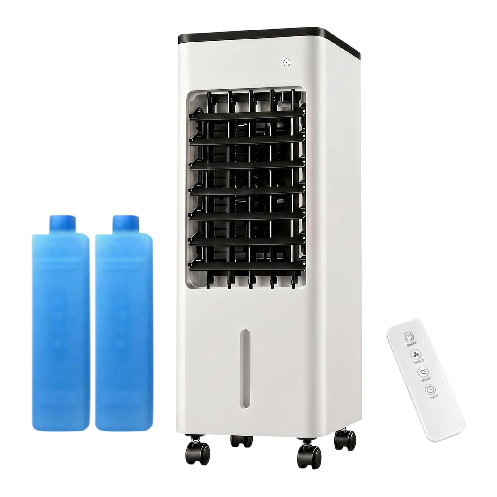 Condizionatore portatile nero senza tubo di scarico, unità di raffreddamento ad alta efficienza energetica, ideale per casa e ufficio, design Cact per Easy li