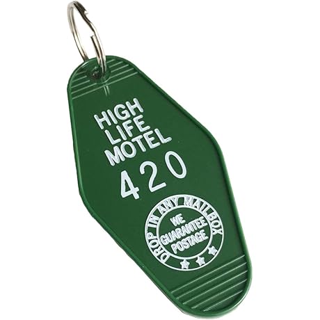 Marijuana Keychain 420: The Stoney Keychain That'll Keep Your Keys High and Mighty