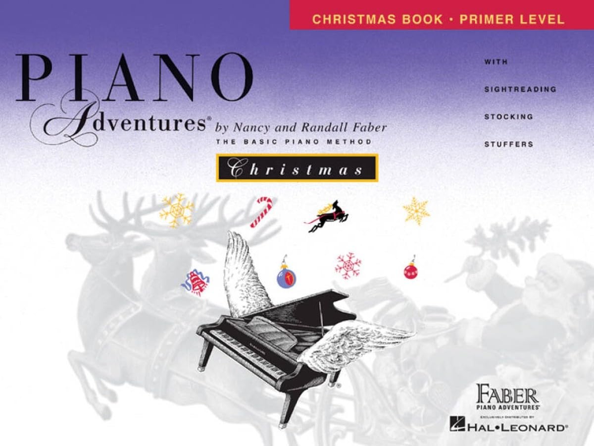 Piano Adventures Christmas Book Primer Level by Nancy Faber 9781616771379
