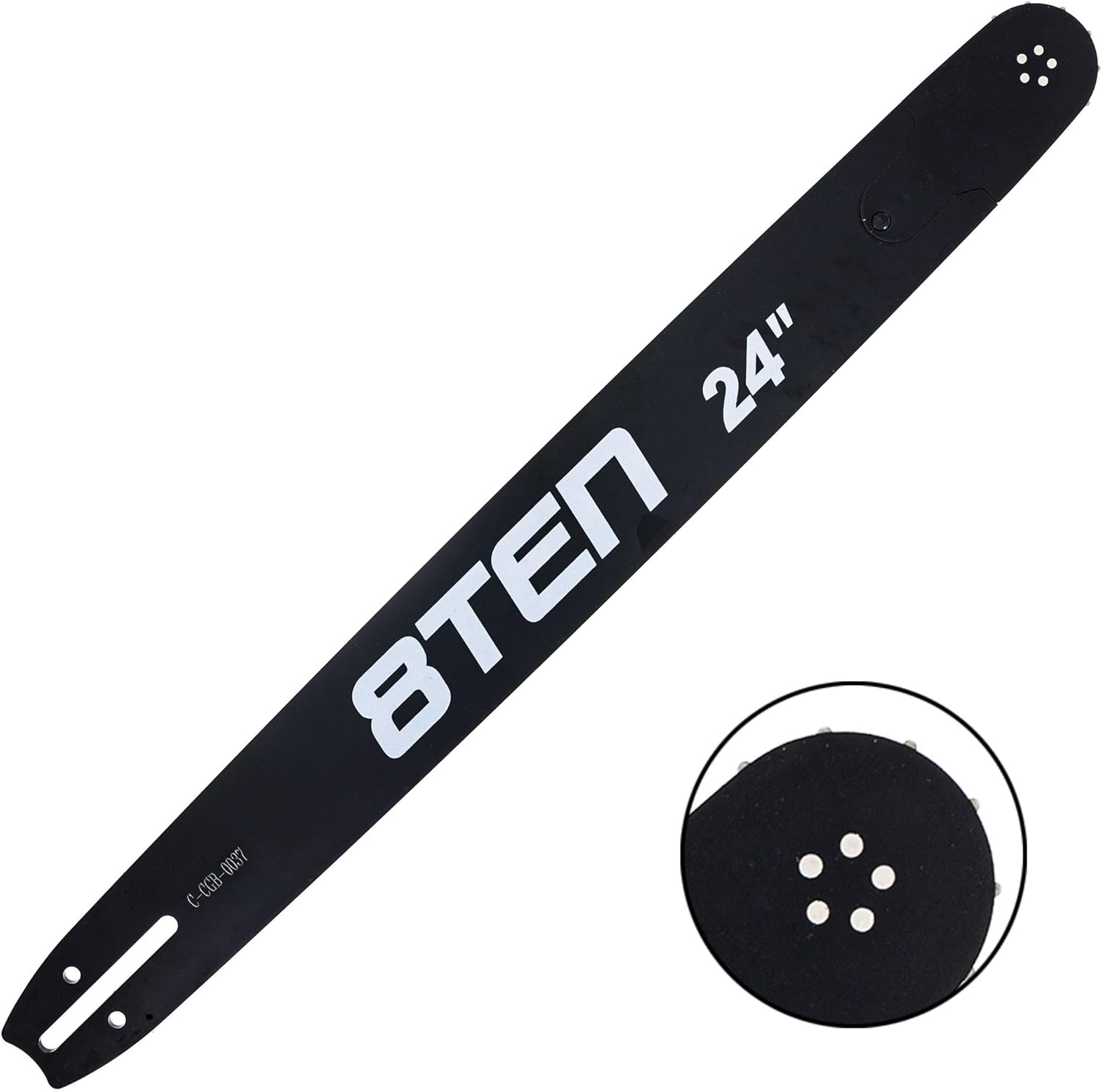 8TEN 24" Chainsaw Guide Bar & Chain .058 3/8 84DL for Husqvarna 372XP Echo Jonsered Makita Dolmar 596007584 591151584