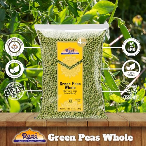 image for Rani Brand Authentic Indian Products Rani Green Peas Whole, Dried (Mar