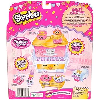 Shopkins Fashion Spree Style 1 Ballet Theme P | Shopkin.Toys - Image 2