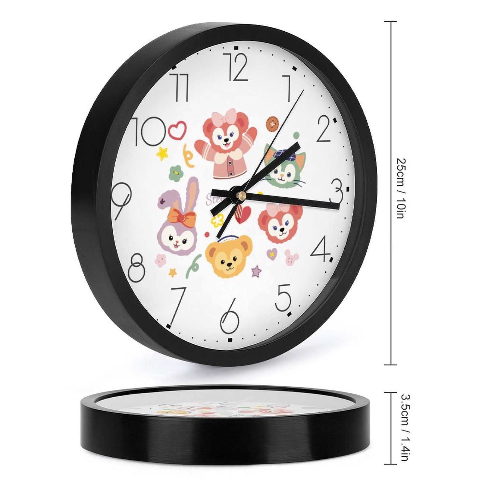 掛け時計 ダッフィー&フレンズ＊ Amazon.co.jp: 掛け時計