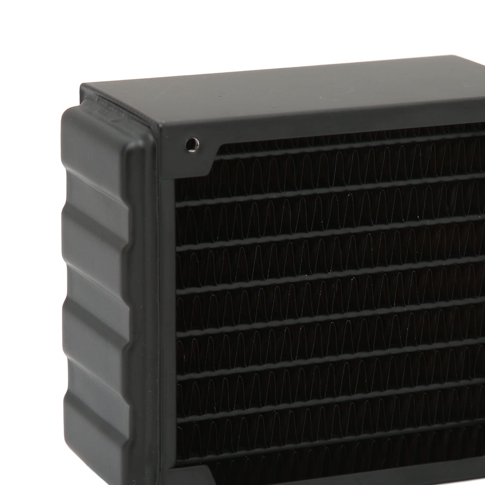 AMONIDA Radiatore di Raffreddamento Ad Acqua 8 Dispositivo di Raffreddamento in Ottone a Doppio Strato per Macchine per Incidere Stampanti Piccoli Server 80 Mm
