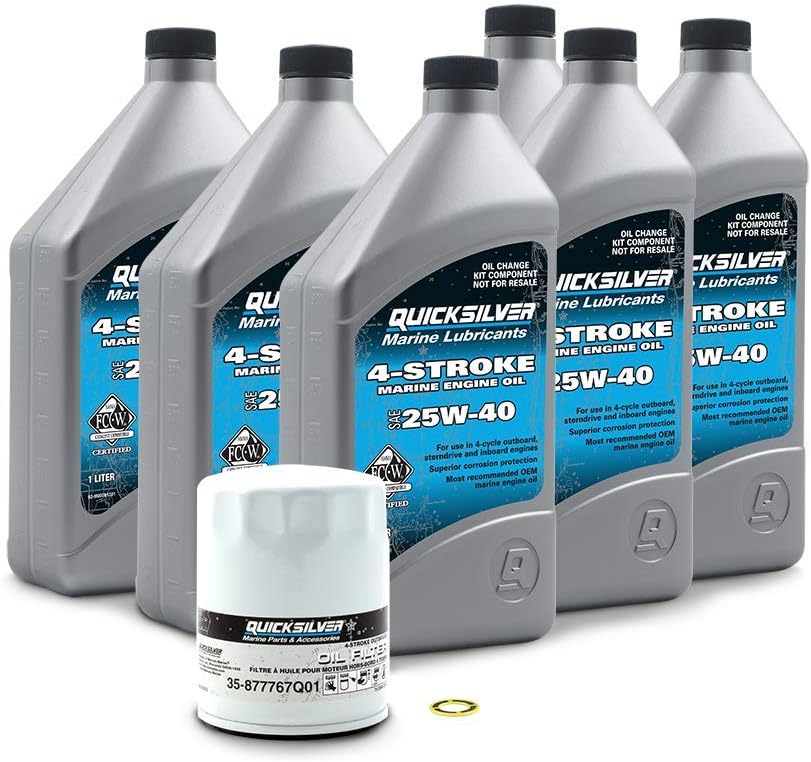 Buy Quicksilver 8M0169542 High Horsepower Oil Change Kit for Mercury