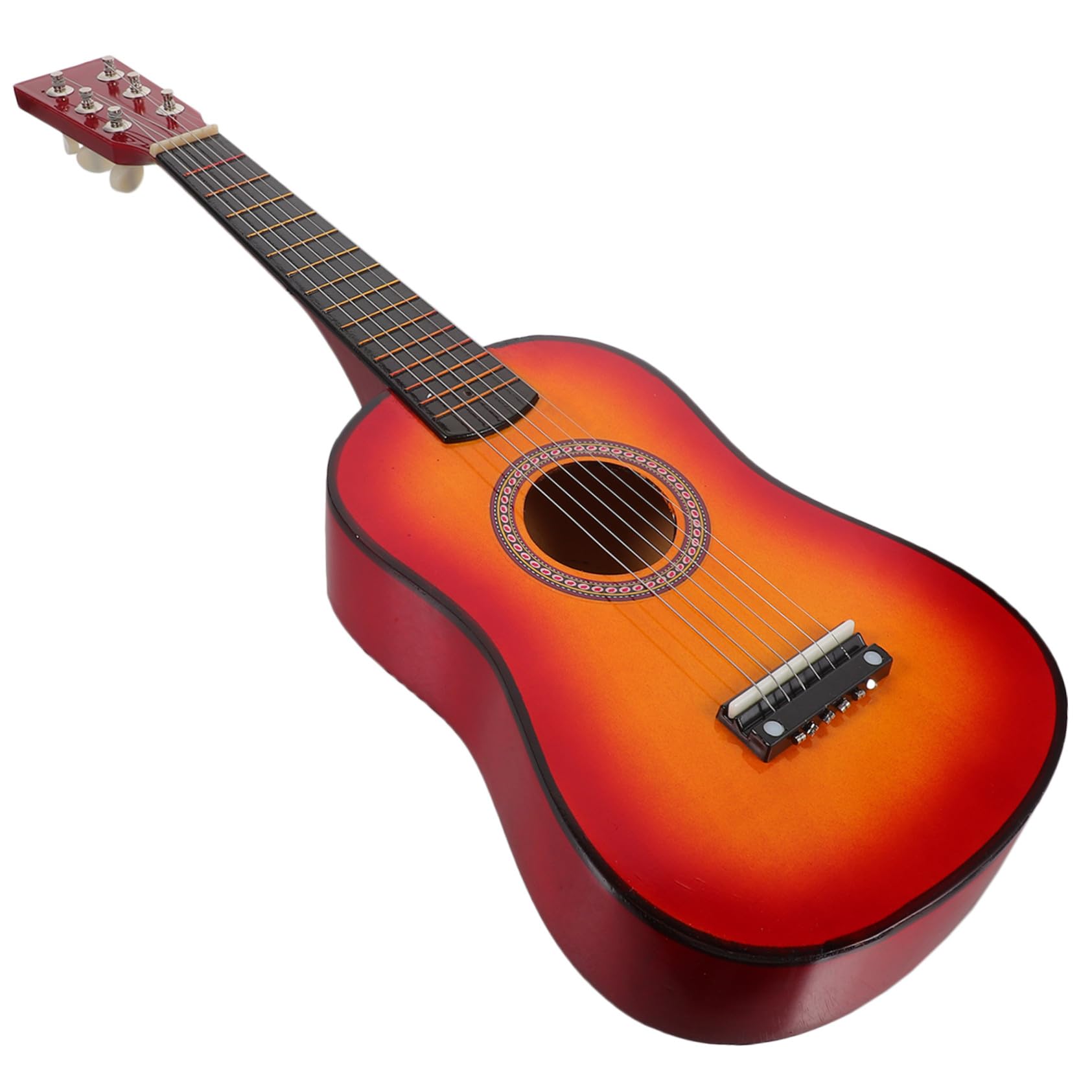1pezzi Chitarra Giocattolo Da Chitarra Acustica Folk Strumento Musicale Giocattolo Piccola Per Principianti