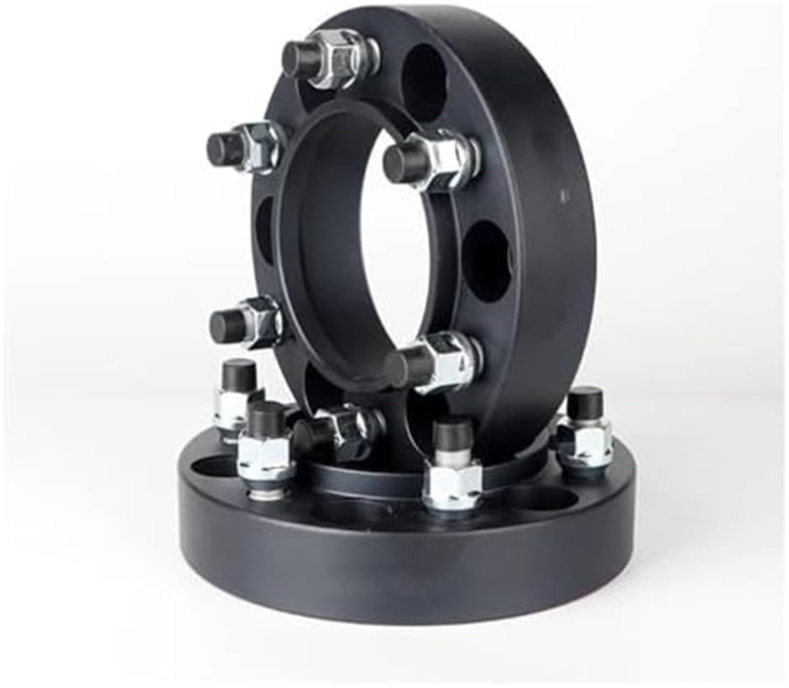 Dystans koła zawieszenia Adaptery dla kół 2 sztuki 20/25/30/35/38/45/5Mm Pcd 6X139.7 Cb 67.1Mm Adapter dystansowy 6 końcówek, samochodu uniwersalnego(BLACK 2PCS 35mm Black)
