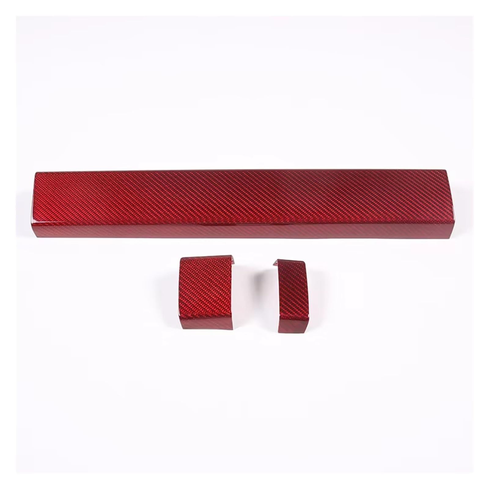 Tingyus Red For Toyota For Tundra For Sequoia 2022 2023 Dashboard Decorative Panel Sticker Interior Accessories Car Interior Mouldings(Red)