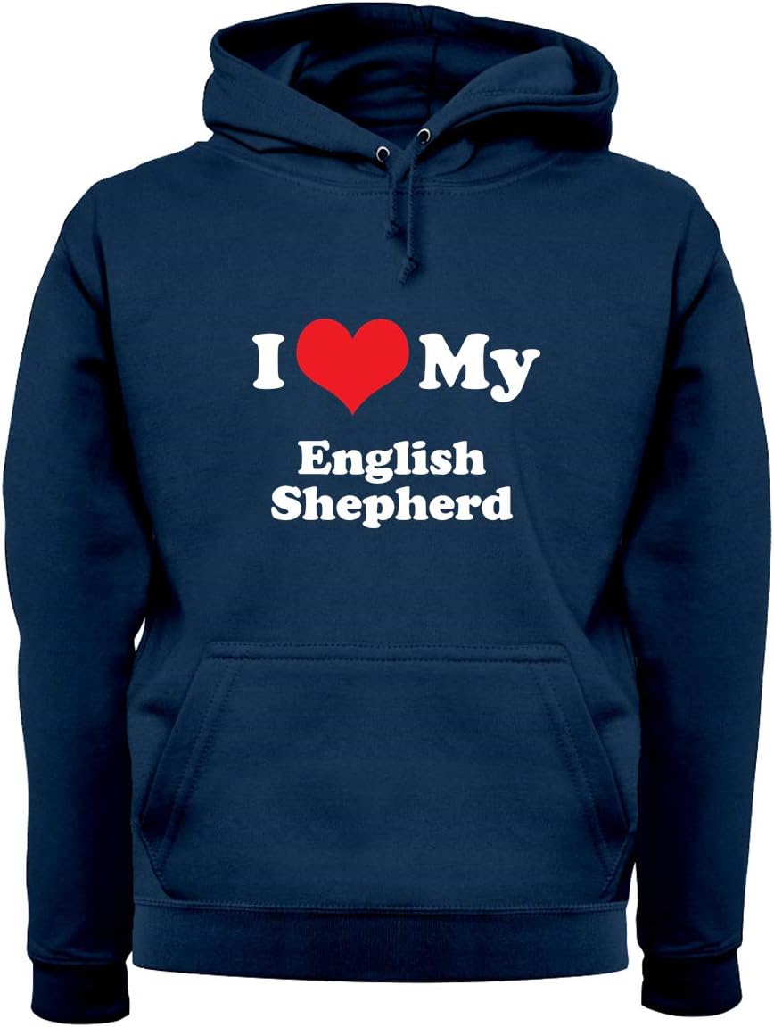 I Love My English Shepherd - Unisex Premium Hoodie/Hooded Top