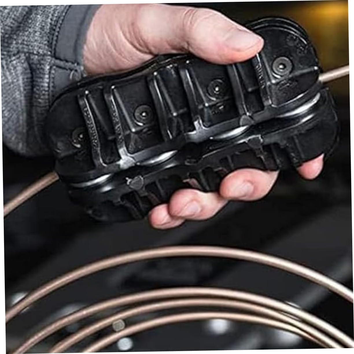 Tubing Straightener Tool Professional Handheld Device for Repair Aluminum and Fuel Line Straightening