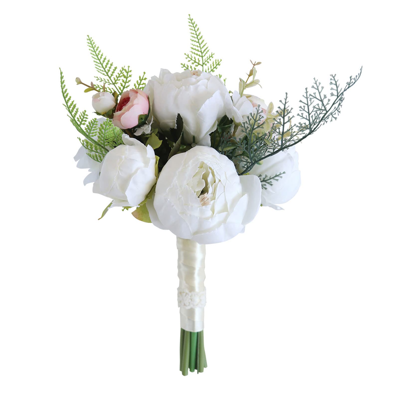 Kalttoy Wedding Bouquets Artificial Peony Flower Bride Bridesmaid Holding Flowers ' Day Party Home Decor Wedding Bouquet for Bridesmaids