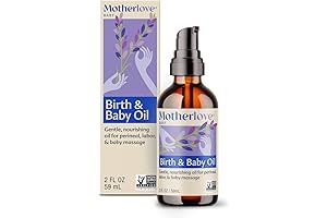 Motherlove Birth & Baby Oil: Nature's Touch for Gentle Birthing