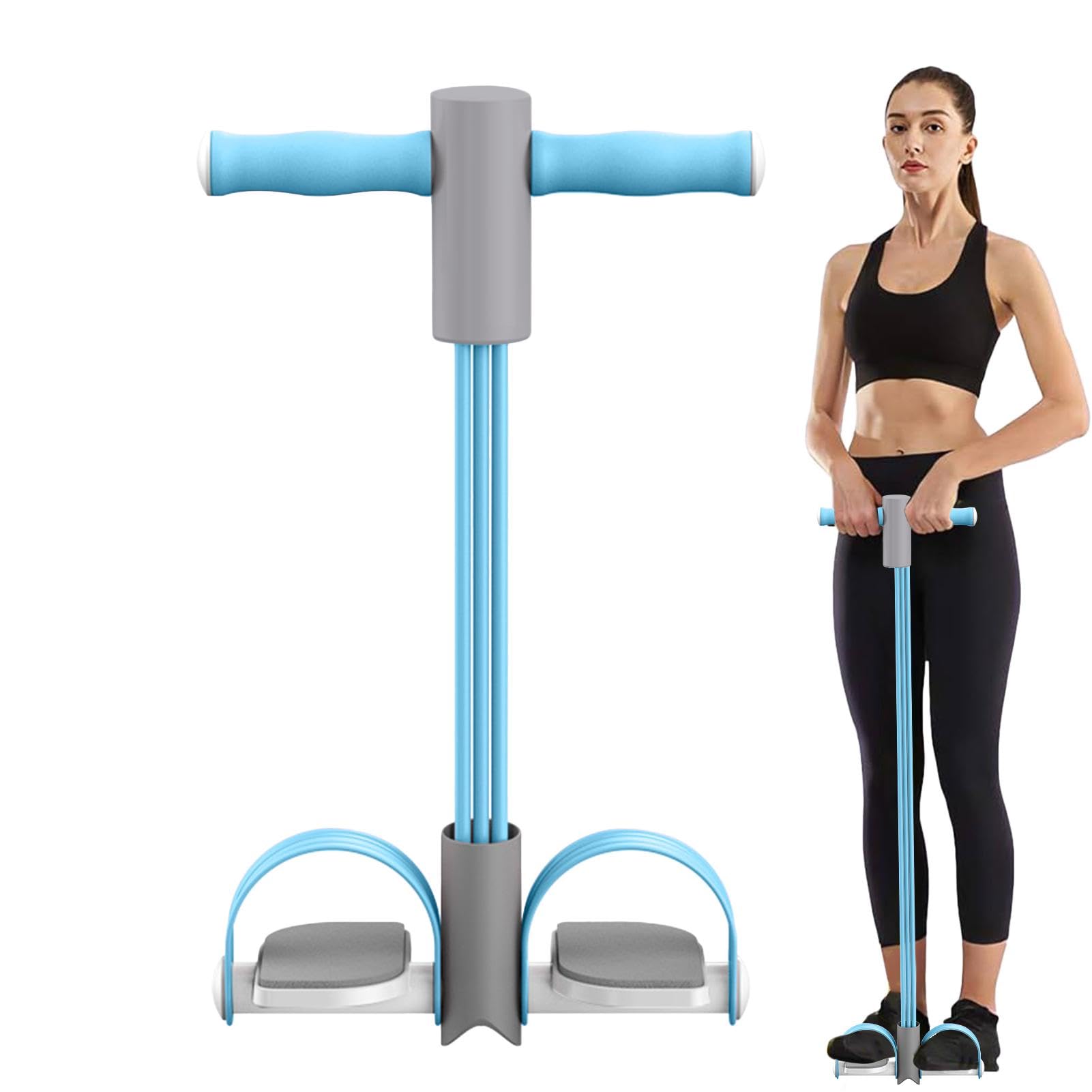 Elastic Sit Up Pull Rope, Multifunction Resistance Training Pedal Resistance Band Fitness Pedal Exerciser Tension Rope Bodybuilding Expander Sport Trainer Equipment For Fitness, Weight Loss, Yoga