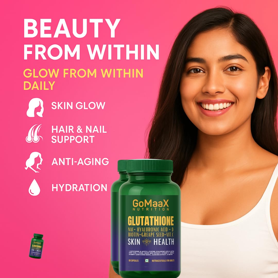 Glutathione Capsules, 60 Nos. Veg — Amazon image 6