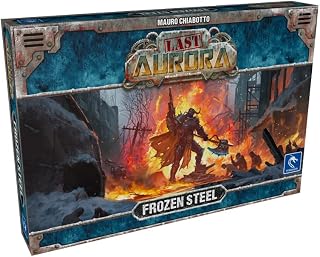 Ares Games Last Aurora: Frozen Steel – Board Game Expansion 1-4 Players – 90+ Minutes of Gameplay – Games for Game Night – Teens and Adults Ages 14+ - English Version