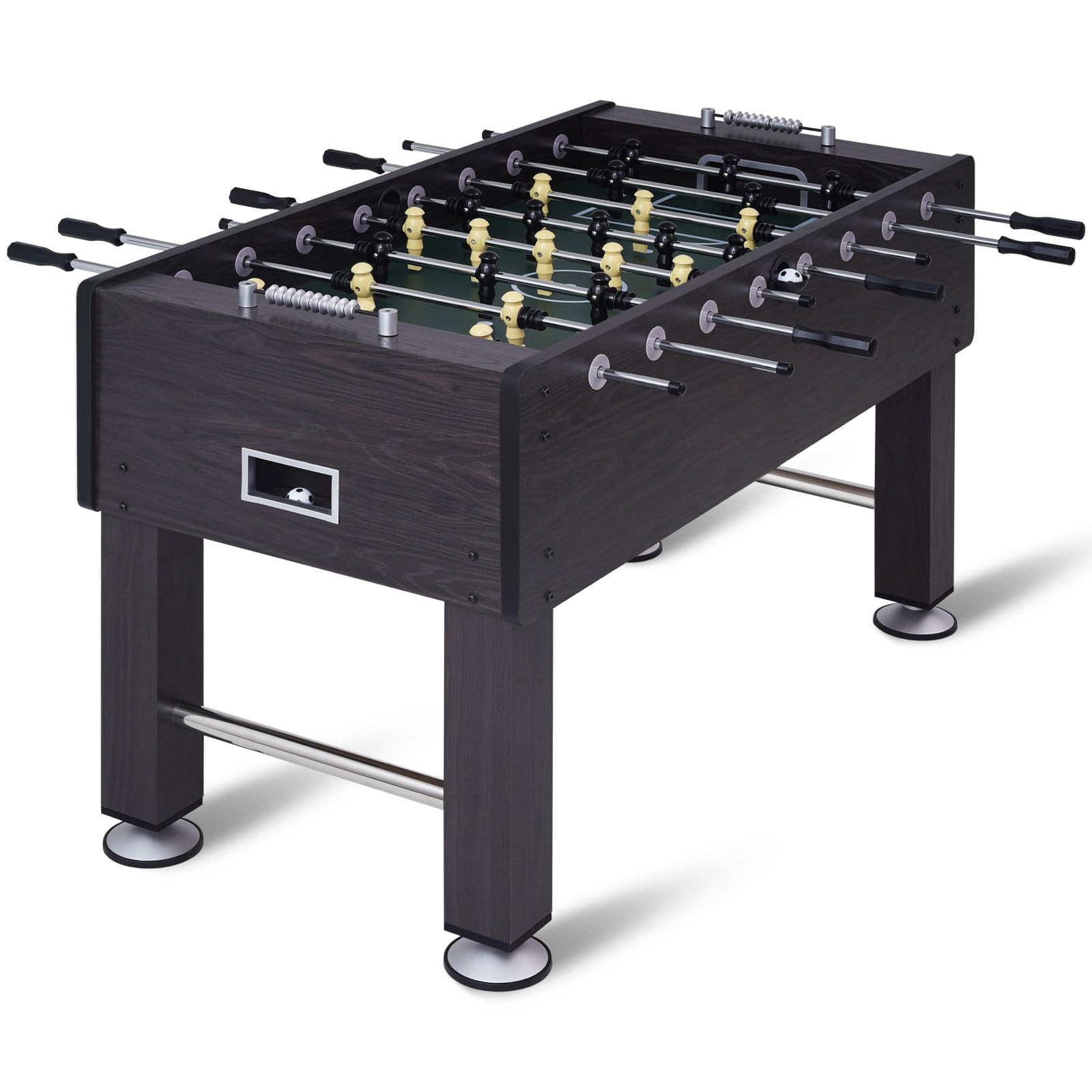 RayChee 55" Foosball Table and Balls Set for Adults, Kids, Soccer Game Table Football Arcade with Leg Levelers & Heavy-Duty Legs for Indoor Game Room