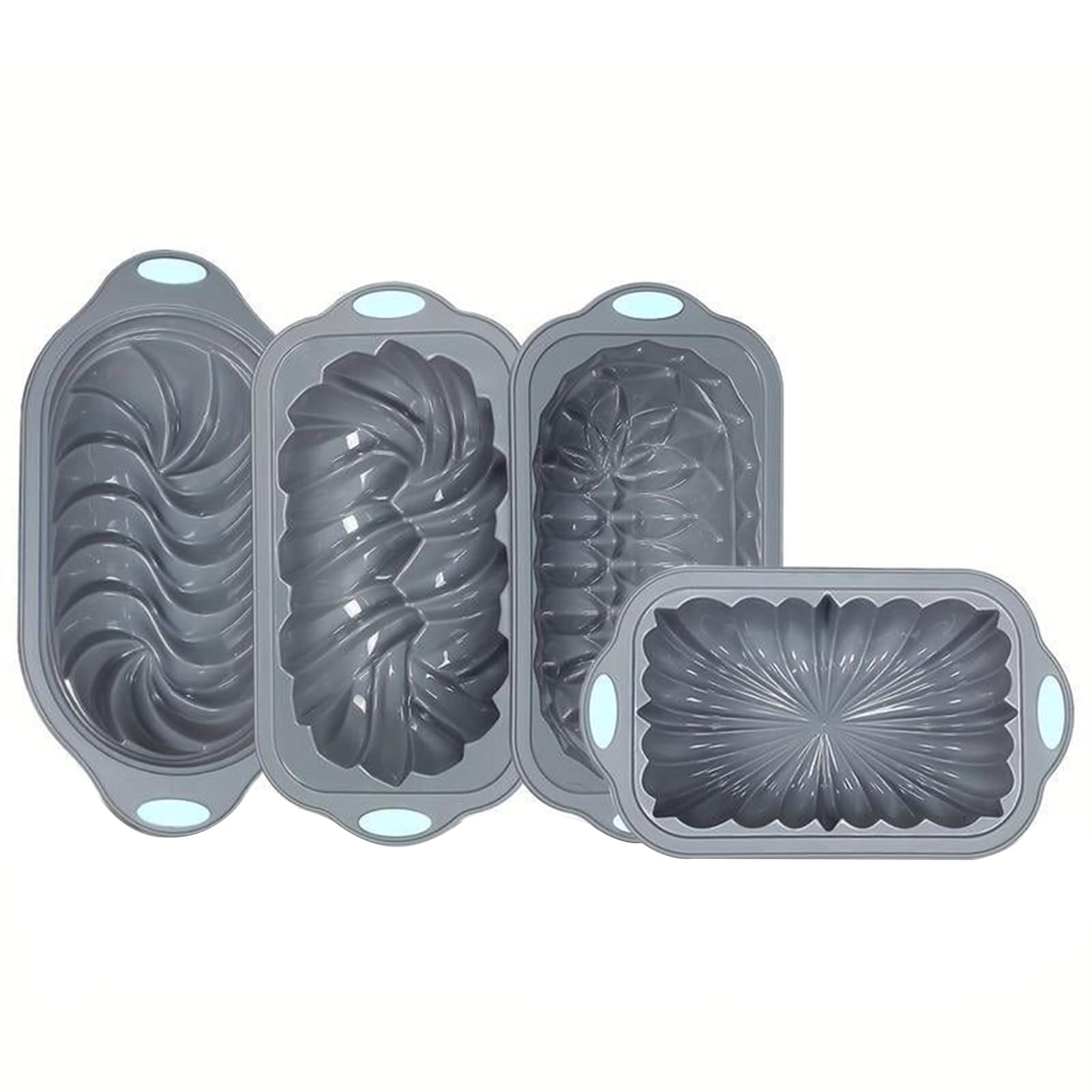 Molde Silicona Para Pan Apto Para Microondas Y Horno Reutilizable