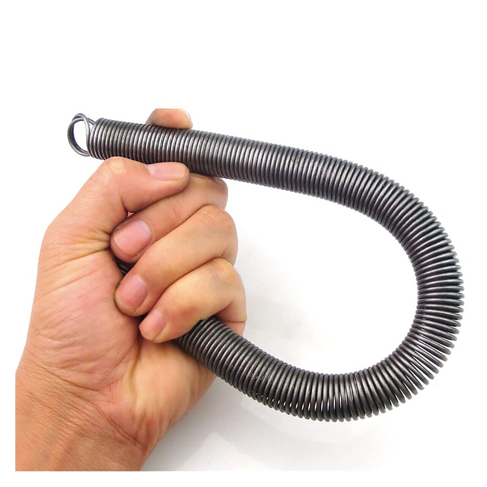 Sostituzione della Molla di Tensione del Metallo 1 pz Diametro del Filo 3mm 4mm Estensione Estensione della Molla 300mm in Acciaio a Molla Doppio Gancio Lungo Tensione a Molla