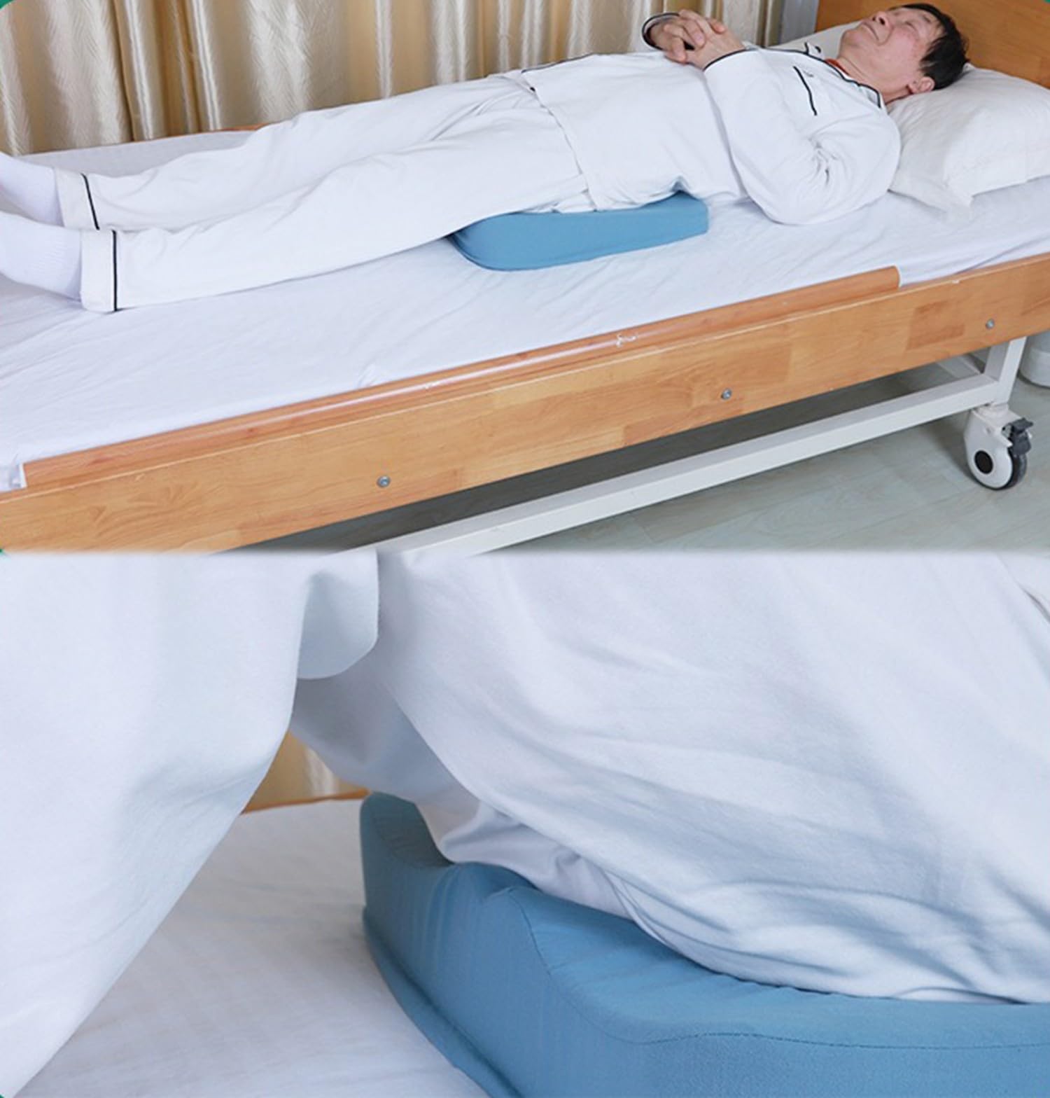 BLUEZY Cojin Antiescaras, Colchón Antiescaras, Cojín Anti Decúbito para Glúteos con Agujero Rebote Lento para Estar Postrado En Cama Y Sentado Durante Largos Periodos De Tiempo