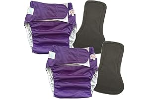Adult Cloth Diapers for Washable and Reusable Incontinence Protection