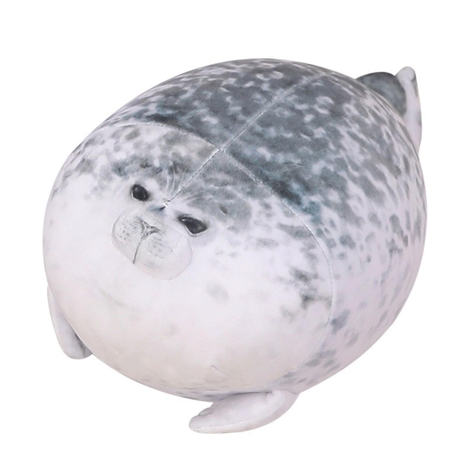peluche, Cuscino con foca maculata paffuta, cuscino animali marini di peluche abbracci regali giocattoli for ragazzi e ragazze(60 cm)